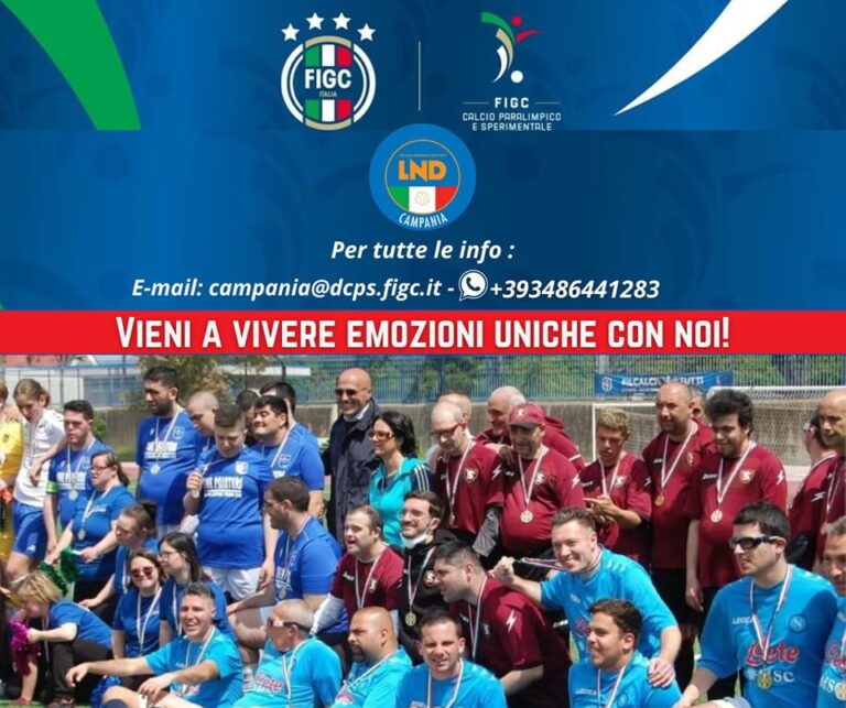 Partecipa con la tua società alla FIGC Calcio Paralimpico e Sperimentale: info