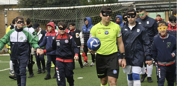 FIGC Calcio Paralimpico e Sperimentale: gare e festeggiamenti per il Carnevale